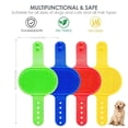 thumbnail image 5 of 4 Pack Dog Grooming Brush, Premium Soft Silicone Pet Bath Brushes with Adjustable Handle, Shampoo Soothing Comb for Wet Dry Long Short Haired Dogs & Cats Massaging, Deshedding, 5 of 7