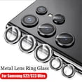 thumbnail image 2 of Cristal protector de cámara para Samsung Galaxy S22 S23 Ultra Plus, cubierta de lente trasera, cubierta de vidrio templado, accesorios de protección, cubierta, 2 of 5