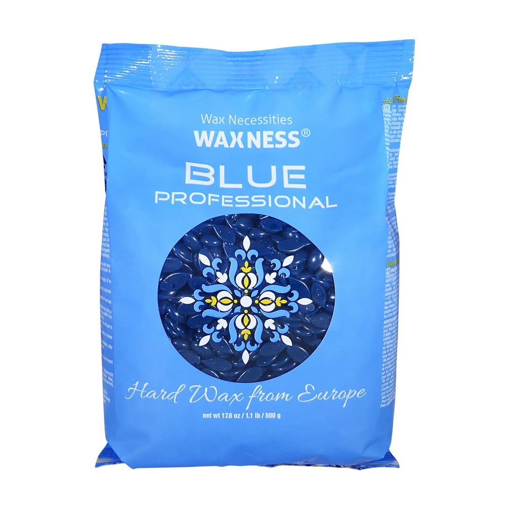 Waxness Blue Professional Premium Hard Wax Beads Original 1.1 lb / 0.5