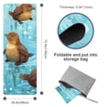 thumbnail image 4 of Platypus Yoga Towel for Hot Yoga, Storage Bag, 72.8"x26.8", Suitable for Yoga, Pilates, Fitness, etc., 4 of 6