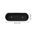 thumbnail image 2 of USHOBE 1 Pair Black Plastic Rowing Machine Pedal for Full-body Workout 11.8x4.9x1.8in Home Gym Design, 2 of 8