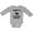 AC-Heather Grey, variant on Inktastic Daddy Hunting Buddy Bow Hunter Boys Long Sleeve Baby Bodysuit