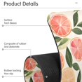 thumbnail image 4 of Yayeee Faucet Mat for Kitchen Sink 14.7" Diatomite Long Splash Guard Pad, Watercolor Grapefruit, 2 Pack, 4 of 7