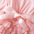 thumbnail image 5 of Kuleyang 1-5T Toddler Girls Tulle Dresses Spring Long Sleeves Flower Tutu Party Dress for Little Girl Birthday Wedding Guest, 5 of 9