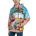 thumbnail image 4 of Youth Kirby Hoodies 3d Print Pullover Hooded Sweatshirt With Pocket For Boys Girls, 4 of 7