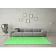 thumbnail image 3 of Ahgly Company Indoor Square Abstract Emerald Green Contemporary Area Rugs, 5' Square, 3 of 4