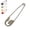 1pcsSilver, variant on Metal Safety Pin Hair Clip, Funny Shape Design Hair Stick Pin, For Rock Style Women'S Hair Accessories