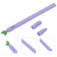 thumbnail image 3 of Shisuyan Silicone Pen Sleeves Purple 1Set 7.3In, 3 of 8
