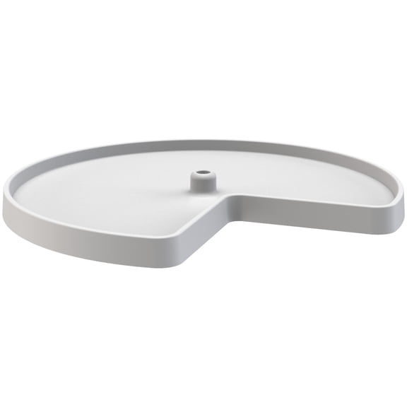 Rev-A-Shelf 3471-28-52 Value Line 28" Pie Cut Single Shelf Lazy Susan - White