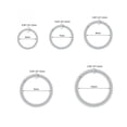 thumbnail image 3 of QQTDFG 1 Pc Stainless Steel Septum Ring Hoop Cartilage Earrings Nose Piercing Jewelry-Gold-16g 7mm, 3 of 9