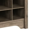 thumbnail image 5 of Prepac 36 Cubby 60" Versatile Wooden Shoe Cubby Console in Drifted Gray, 5 of 11