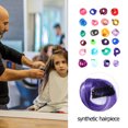 thumbnail image 3 of 24 Pcs Extension de Cheveux Bouclés pour Femmes Filles, 3 of 8