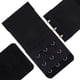 thumbnail image 4 of 3 hebillas de extensión para ropa interior, color negro., 4 of 8