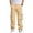 Khaki #3, variant on Zimjoy Mens Cargo Pants Rip Stop Outdoor Trousers Relaxed Fit Lightweight Utility Work Pants Drawstring Trousers with Multi Pocket, Khaki 34