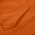 thumbnail image 7 of Oksale Long Sleeve Shirts for Women with Hood Loose Fit Textured Hoodies with Pockets Button Tops for Going Out Orange S, 7 of 7