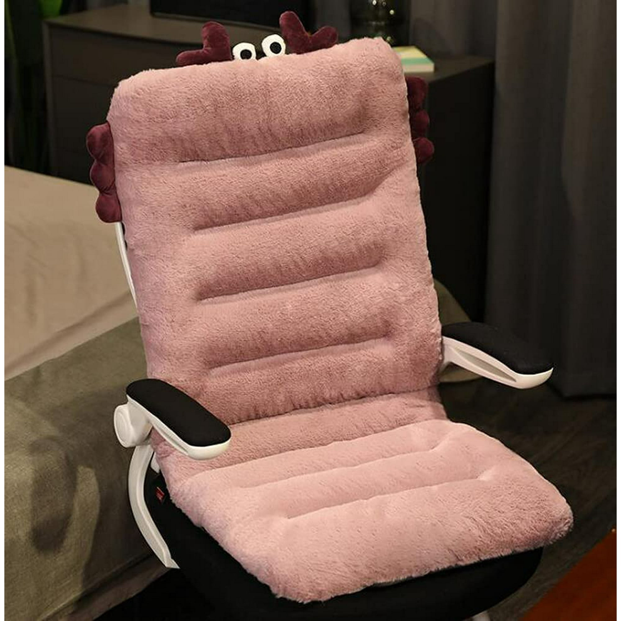 Cartoon Plush Chair Cushion with Ties Thickened Chair Pads Waist Pillow Cushion High Back Support Chair Cushion Reading Pillows Patio Recliner Thick Chair Pad Lounge Cushion for Chair Car Office Pat | Cartoon Plush Chair Cushion with Ties Thickened Chair Pads Waist Pillow Cushion High Back Support Chair Cushion Reading Pillows Patio Recliner Thick Chair Pad Lounge Cushion for Chair Car Office Pat |
