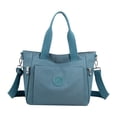 thumbnail image 1 of Bolsos De Nylon Para Mujer, Bolsa De Viaje De Nylon Impermeable, Bolsos Ligeros, Bolsa De Transporte Para Hombres Y Mujeres, Bolso De Hombro De Nylon Con Múltiples Bolsillos., 1 of 6