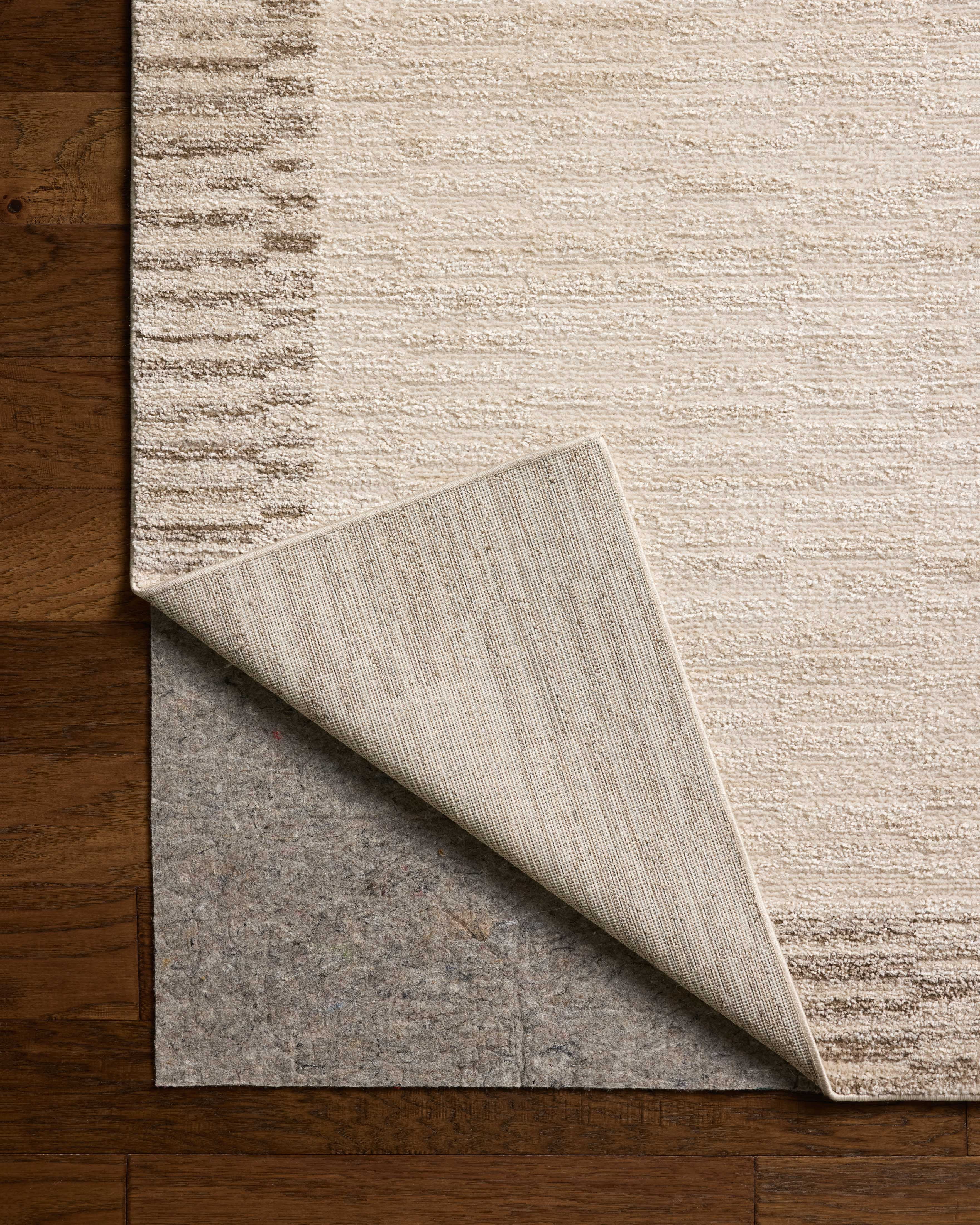 Chris Loves Julia x Loloi Calvin Ivory / Pebble 5'-3" x 7'-6" Area Rug