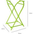 thumbnail image 3 of Trash Bag Holder Stand for Pantry, Gardening, Camping, Laundry, Green, 3 of 6
