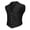 Black, variant on Men's Victorian Christmas Vest Collarless Paisley Steampunk Waistcoat Single Breasted V-Neck Suit Vests