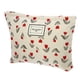 thumbnail image 1 of Bolsa de maquillaje floral Unique Bargains de gran capacidad para cosméticos beige rojo, 1 of 1