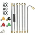 thumbnail image 3 of Gutter Cleaning Tool Pressure Washer Spray Wand Gutter Roof Cleaner Lance Nozzle, 3 of 10