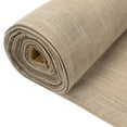thumbnail image 3 of Efavormart 54" Wide x 10 Yards Taupe Faux Burlap Fabric Roll, Linen Fabric By The Yard, 3 of 11