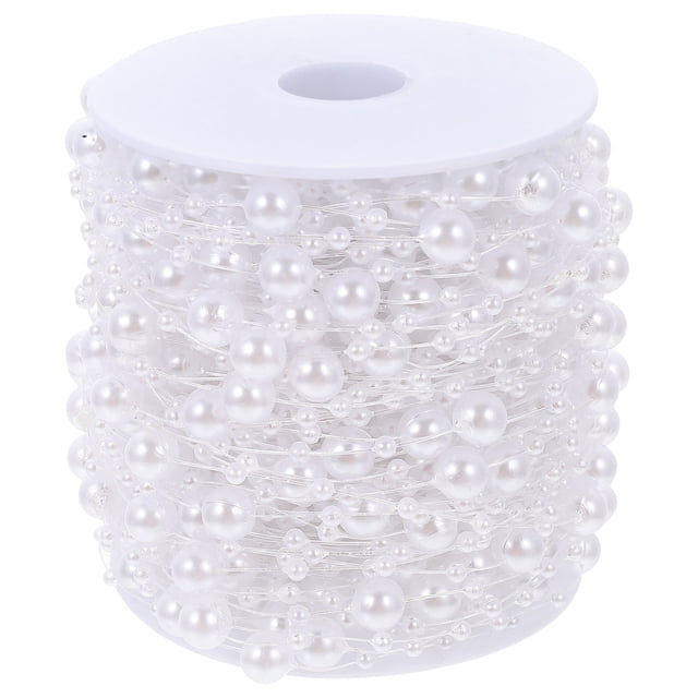 1Roll Home Pendant Beads Strand Decorative Beads Chain DIY Beads Pendant