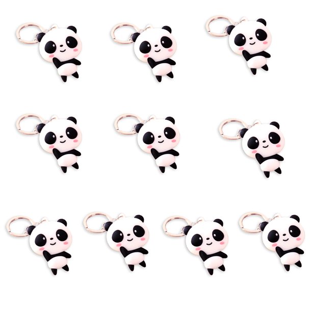 Llavero de forma de animal Mujeres adorables de moda Bolsos de moda Mochilas llavero Festival de cumpleaños Regalos de Navidad 10 piezas Vogacara AP004951-00