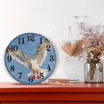 thumbnail image 2 of Art Bird Pigeon Flying Silent Wall Clock 10" Non-Ticking Battery Clock, 2 of 7