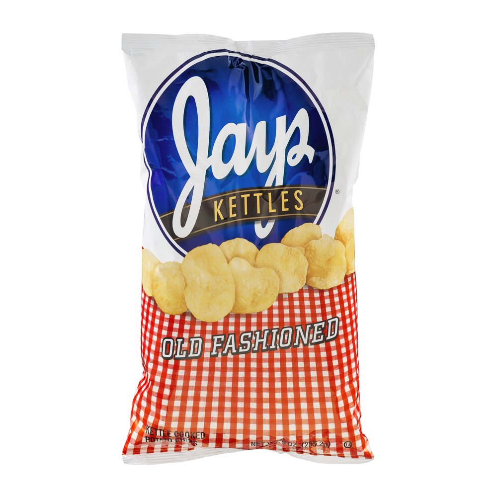 Jays Kettle Old Fashioned Potato Chips, 9 Oz.