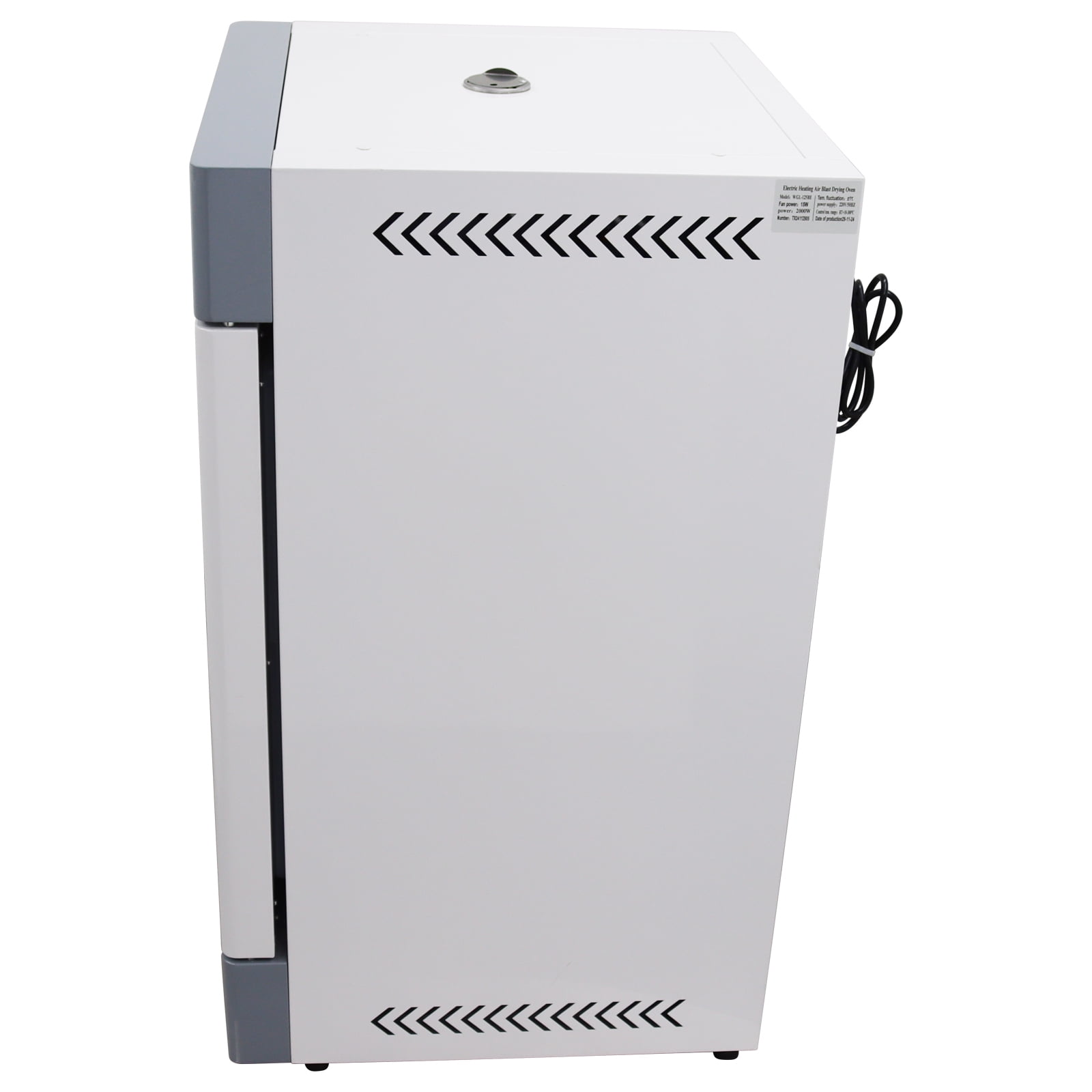 Electric Blast Drying Oven Lab Digital Forced Air Convection Heat Treat Drying Oven 125L Inner Chamber 220V