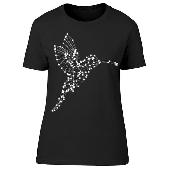Geometric Hummingbird T-Shirt Women -Image by Shutterstock, Female x-Large