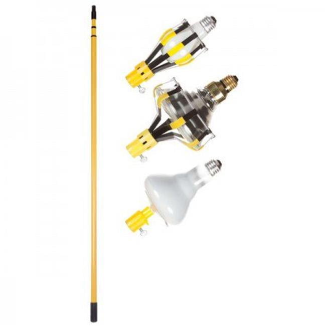 Light Bulb Changer Kit - 8 Unit Floor Display - 11 ft. Steel Pole