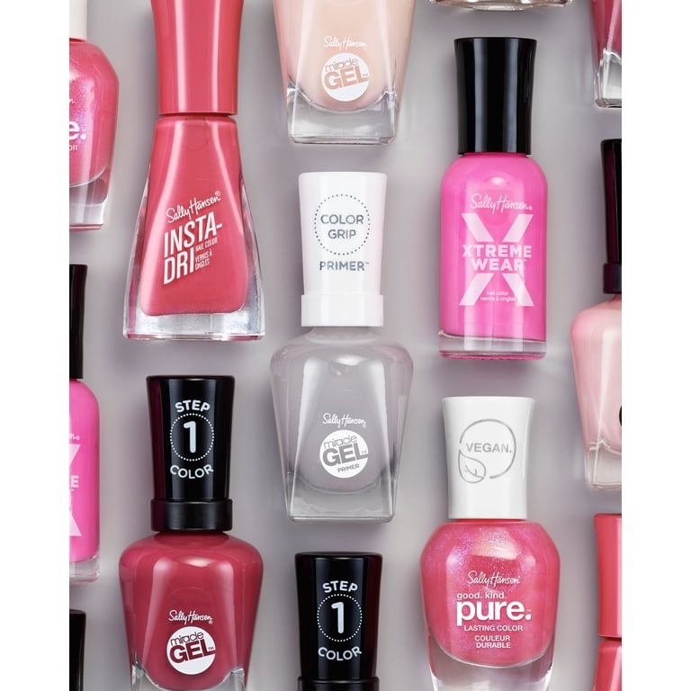 Sally Hansen Miracle Gel Nail Polish, Top Coat Beauty, Quartz and