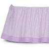 Seed Sprout - Basics Gingham Dust Ruffle, Lavender