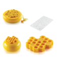 thumbnail image 2 of Moule en Silicone en Forme de Nid d'Abeille Moules à Chocolat Décoration Insert Maille, 2 of 5