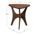 thumbnail image 4 of Triangle Wood Side Table, 4 of 4