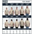 thumbnail image 6 of Papa Bear Dad Father's Day Pawprint Men's Graphic T Shirt Tees Brisco Brands L, 6 of 6