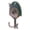 Red ancient, variant on Peacocks Metal Double Hanger Hook Double Head Wall-Mounted Coat Towel Hanger Hook Easy Installtion