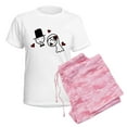thumbnail image 6 of CafePress - Bride And Groom Women's Light Pajamas - Women's Short Sleeve Print T-Shirt and Pants Light Cotton Pajama Set, 6 of 7