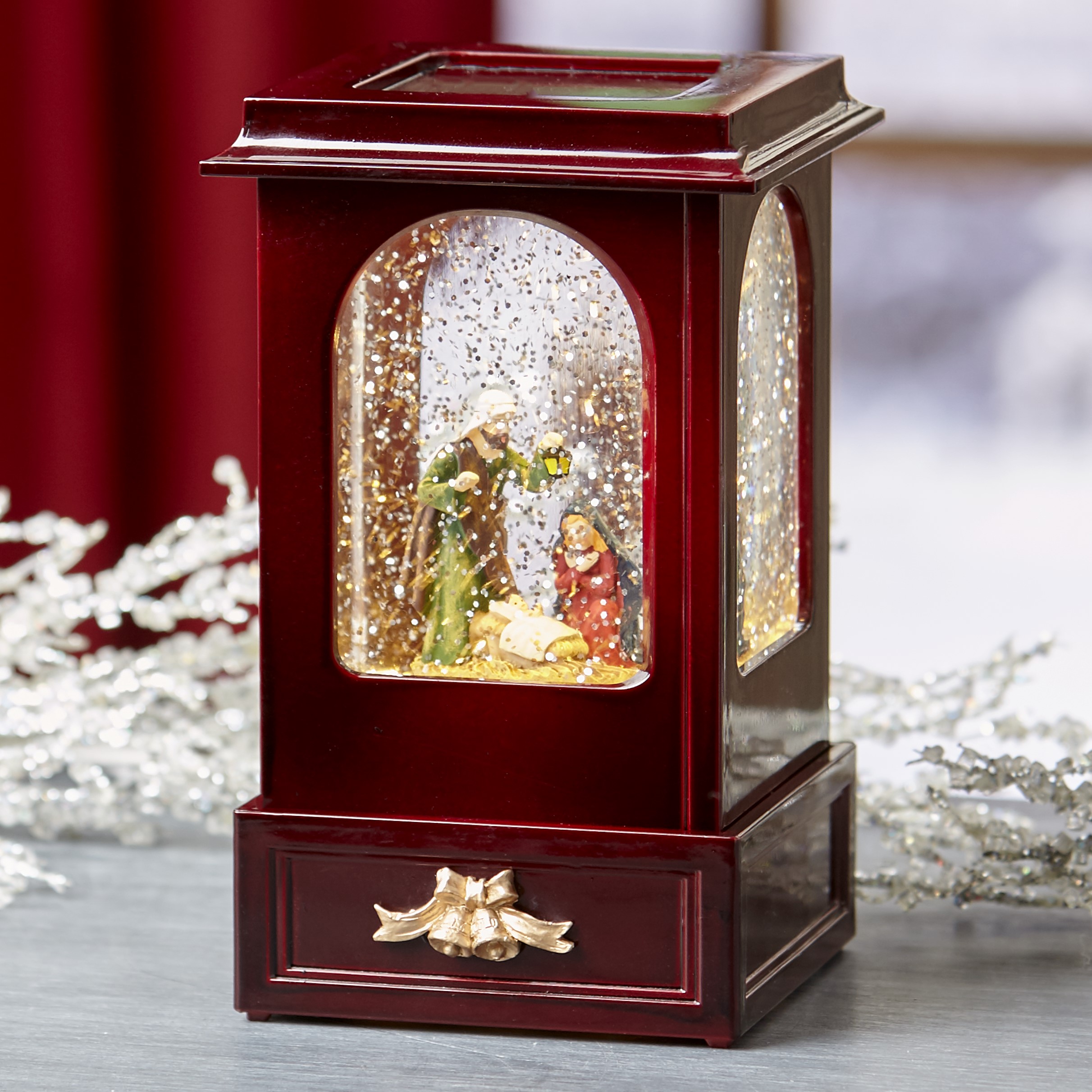 The Lakeside Collection Nostalgic Light and Motion Holiday Keepsake - Nativity - Walmart.com 