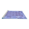 thumbnail image 2 of Ahgly Company Machine Washable Indoor Rectangle Southwestern Blue Country Area Rugs, 4' x 6', 2 of 4