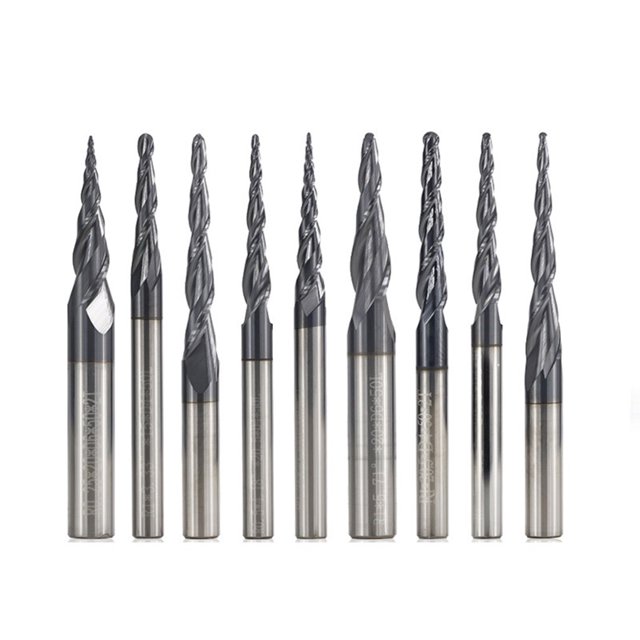 Eigraketly Molino rebanador de acero de tungsteno profesional portátil hogar negocio Industrial carpintería herramienta de fresado accesorios Type2 NO2