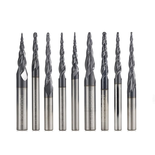 Riwesomey Molino rebanador de acero de tungsteno profesional portátil hogar negocio Industrial carpintería herramienta de fresado accesorios Type2 NO2