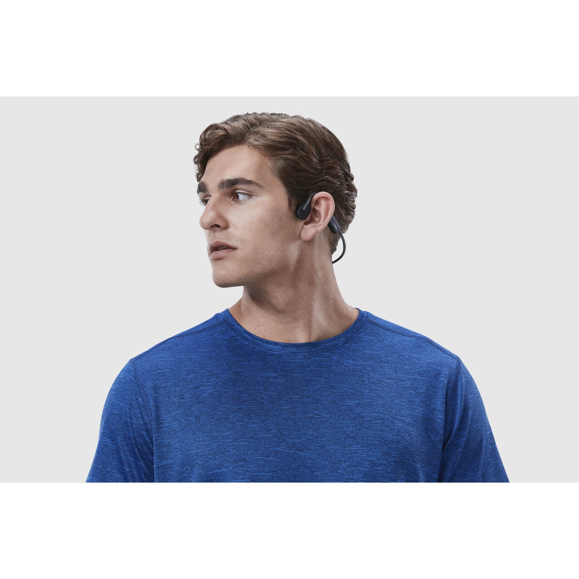 Shokz OpenMove - Open-Ear Design - Bluetooth Headphones for Sports - Grey