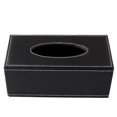 thumbnail image 1 of Porta Pañuelos Rectangular De Cuero De PU, Dispensador De Caja De Pañuelos Faciales De Papel Moderno Para Baño / Dormitorio / Coche, Decoración De Macarena Funda de tejido de escritorio, 1 of 7