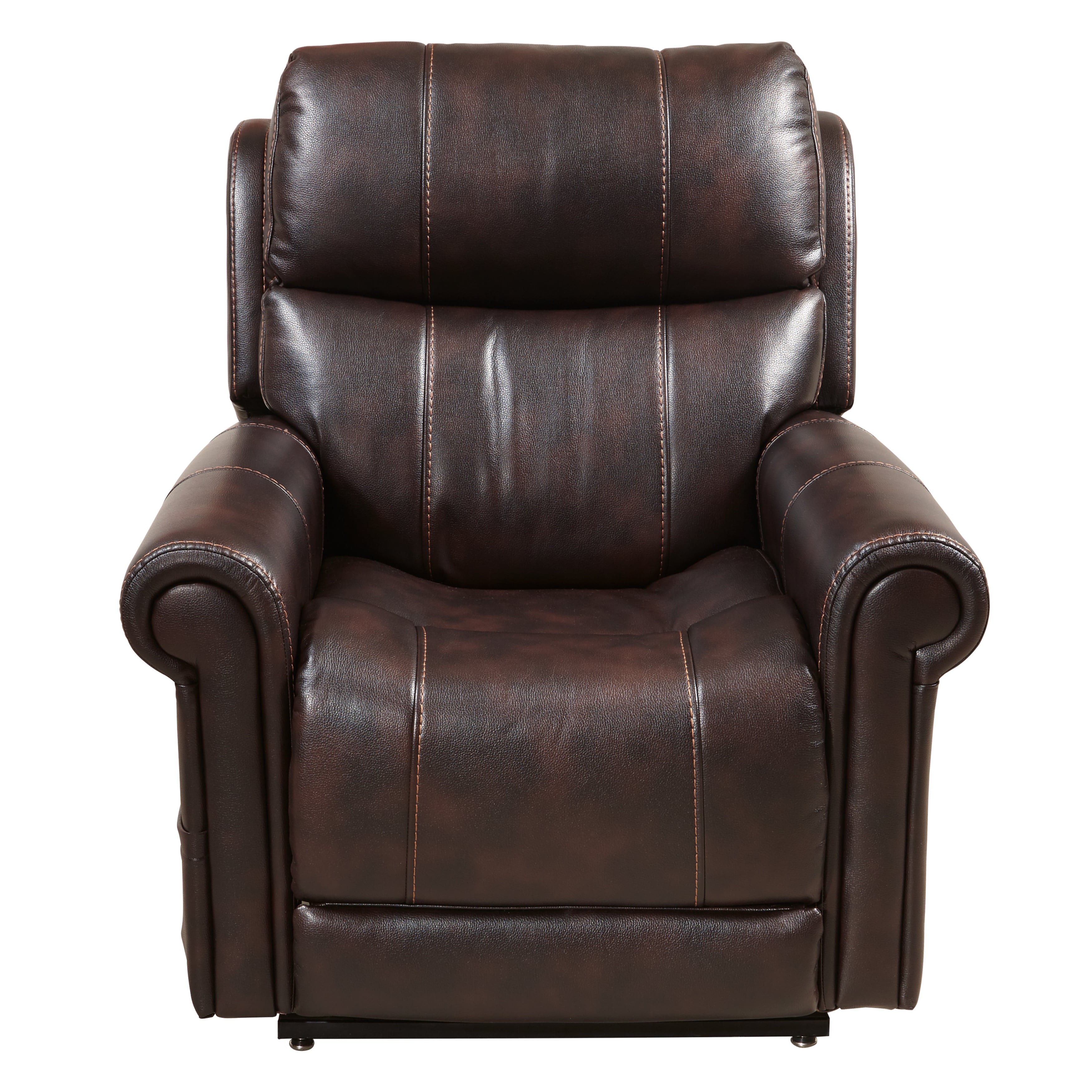 HomeFare Bradley Lift Chair with Power Headrest & USB, Brown Walmart