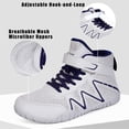 thumbnail image 4 of Kids Youth Wrestling Boxing Shoes for Boys Girls,Grey,2 C, 4 of 7