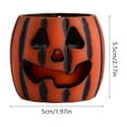 thumbnail image 6 of YZEGDCH Halloween Decorations Halloween Pumpkin Night Light LED Lamp Saved Spooky LED Tea Lights Candles Light Halloween Indoor Decoration Gifts, 6 of 6